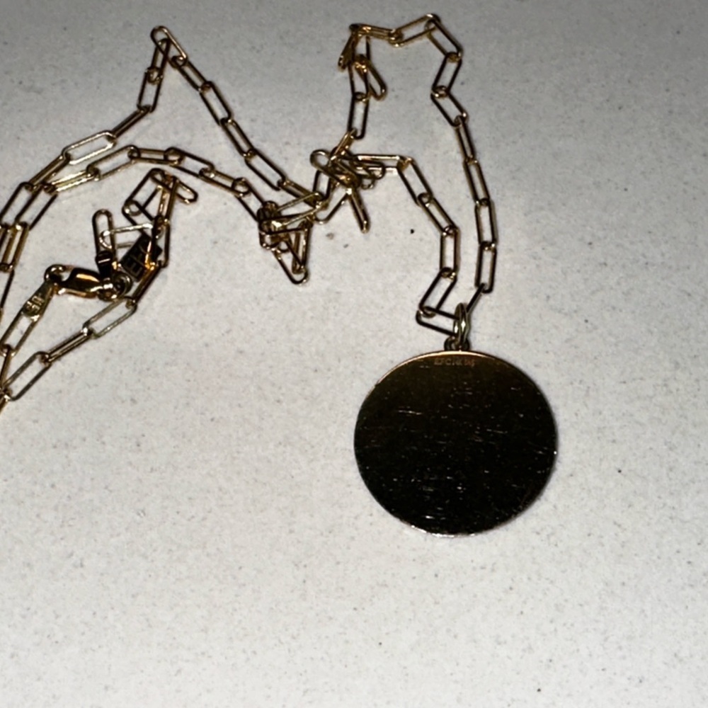 EF COLLECTION Jumbo Diamond Good Luck Necklace - Picture 6 of 12